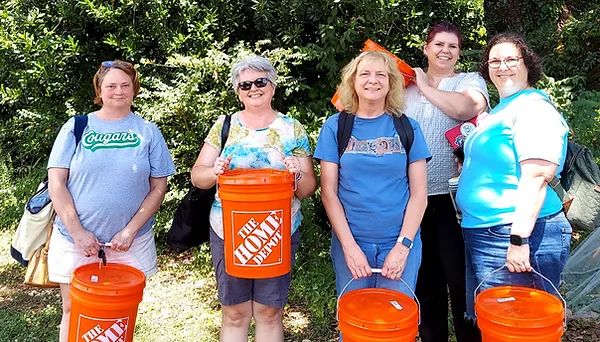 Teachers participating in an event during National Mosquito Awareness Week